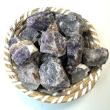 One Raw Amethyst Stone, Rough Amethyst, Amethyst from India, Natural Amethyst Stone, Dark Amethyst