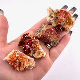 Natural Vanadinite Cluster, Raw Vanadinite Cluster, Choose your size, Vanadinite from Morocco