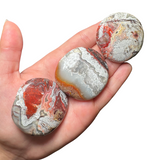 Gemstone "Cookie" - Crystal Flat Stone - Crystal Worry Stone - Gemstone Palm Stone