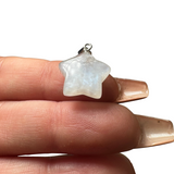 Dainty Gemstone Pendant - High Quality Crystal Pendant - Silver Crystal Pendant