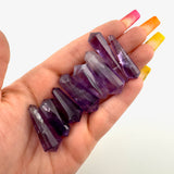 Mini Amethyst Vogels, Polished Amethyst Vogels, Mini Amethyst Double Terminated Vogels, A-27