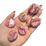 Gemstone Coin - Mini Crystal Worry Stone - Pocket Stone