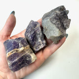 One Raw Amethyst Stone, Rough Amethyst, Amethyst from India, Natural Amethyst Stone, Dark Amethyst