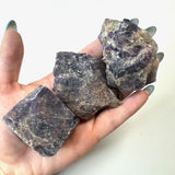 One Raw Amethyst Stone, Rough Amethyst, Amethyst from India, Natural Amethyst Stone, Dark Amethyst