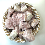 Strawberry Calcite Rough, Rough Pink Calcite, Raw Strawberry Calcite, Natural Strawberry Calcite