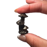 Mini Mushroom Bundle Carving - Gemstone Mushroom Carving - Crystal Mushrooms
