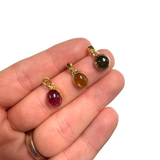18k Gold Plated Gemstone Pendant - Sterling Silver Gemstone Pendant - Natural Gemstone Pendant