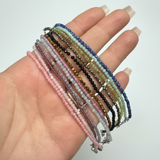 Gemstone Anklet - Buy 5 for $20 - Crystal Anklet - Dainty Crystal Anklet