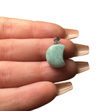 Dainty Gemstone Pendant - High Quality Crystal Pendant - Silver Crystal Pendant