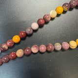 8mm Gemstone Bead - Round Crystal Bead - 16” Natural Gemstone Beads