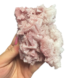 Pink Halite Cluster