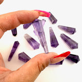 Mini Amethyst Vogels, Polished Amethyst Vogels, Mini Amethyst Double Terminated Vogels, A-27