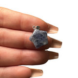 Dainty Gemstone Pendant - High Quality Crystal Pendant - Silver Crystal Pendant