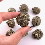 Natural Pyrite Ball, Pyrite Nodule, Raw Pyrite Cluster Ball