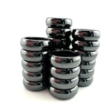 Magnetic Hematite Ring, Choose your size, Negative Energy Absorber, Magnetic Ring