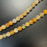 8mm Gemstone Bead - Round Crystal Bead - 16” Natural Gemstone Beads