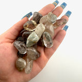 3pc Garden Quartz Tumbles, Tumbled Garden Quartz, Garden Quartz Tumble, 3pc, Natural Scenic Quartz Tumble, T-134