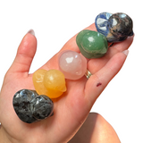 Mini Duck Carving - Gemstone Duck Carving - Crystal Duck Carving