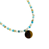 Zodiac Gemstone Necklace - Faceted Zodiac Necklace - Dainty Crystal Zodiac Necklace