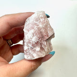 Strawberry Calcite Rough, Rough Pink Calcite, Raw Strawberry Calcite, Natural Strawberry Calcite