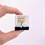 Green Tourmaline Thumbnail Specimen, Natural Green Tourmaline, Small Green Tourmaline Specimen, GCC-06