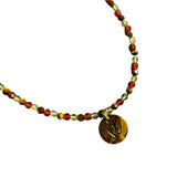 Zodiac Gemstone Necklace - Faceted Zodiac Necklace - Dainty Crystal Zodiac Necklace
