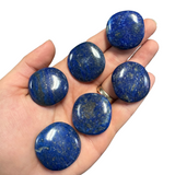Gemstone Coin - Mini Crystal Worry Stone - Pocket Stone