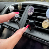 Gemstone Car Vent Clip, Crystal Vent Clip, Choose Your Own, Gem Vent Clip