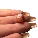 Dainty Gemstone Pendant - High Quality Crystal Pendant - Silver Crystal Pendant