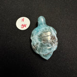Larimar Turtle Carving - Gemstone Larimar Carving - Gemstone Turtle Carving - Natural Larimar