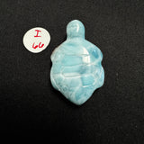Larimar Turtle Carving - Gemstone Larimar Carving - Gemstone Turtle Carving - Natural Larimar