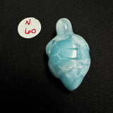 Larimar Turtle Carving - Gemstone Larimar Carving - Gemstone Turtle Carving - Natural Larimar