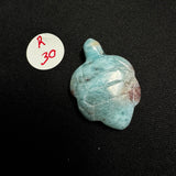 Larimar Turtle Carving - Gemstone Larimar Carving - Gemstone Turtle Carving - Natural Larimar