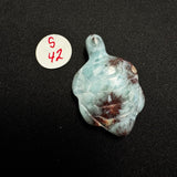 Larimar Turtle Carving - Gemstone Larimar Carving - Gemstone Turtle Carving - Natural Larimar
