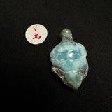 Larimar Turtle Carving - Gemstone Larimar Carving - Gemstone Turtle Carving - Natural Larimar