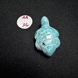 Larimar Turtle Carving - Gemstone Larimar Carving - Gemstone Turtle Carving - Natural Larimar