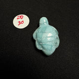Larimar Turtle Carving - Gemstone Larimar Carving - Gemstone Turtle Carving - Natural Larimar