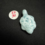 Larimar Turtle Carving - Gemstone Larimar Carving - Gemstone Turtle Carving - Natural Larimar