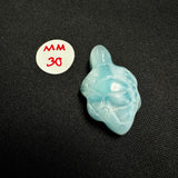 Larimar Turtle Carving - Gemstone Larimar Carving - Gemstone Turtle Carving - Natural Larimar