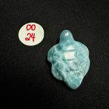 Larimar Turtle Carving - Gemstone Larimar Carving - Gemstone Turtle Carving - Natural Larimar