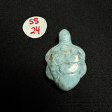 Larimar Turtle Carving - Gemstone Larimar Carving - Gemstone Turtle Carving - Natural Larimar