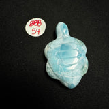 Larimar Turtle Carving - Gemstone Larimar Carving - Gemstone Turtle Carving - Natural Larimar