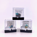 Gem Silica Thumbnail Specimen, Quality Gem Silica Specimen, Chrysocolla Chalcedony, High Quality Chalcedony, GCC-05