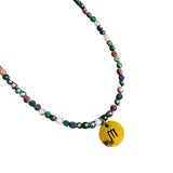Zodiac Gemstone Necklace - Faceted Zodiac Necklace - Dainty Crystal Zodiac Necklace