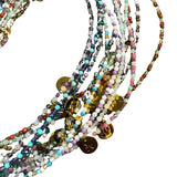 Zodiac Gemstone Necklace - Faceted Zodiac Necklace - Dainty Crystal Zodiac Necklace