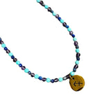 Zodiac Gemstone Necklace - Faceted Zodiac Necklace - Dainty Crystal Zodiac Necklace