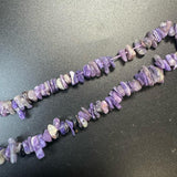 Chip Gemstone Bead - 32” or 16” Gemstone Bead - Natural Crystal Bead