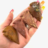 Medium Agate Arrowhead Carving, Agate Arrowhead, 2-2.5" Agate Arrowhead, A-34