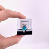 Gem Silica Thumbnail Specimen, Quality Gem Silica Specimen, Chrysocolla Chalcedony, High Quality Chalcedony, GCC-05