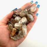 3pc Garden Quartz Tumbles, Tumbled Garden Quartz, Garden Quartz Tumble, 3pc, Natural Scenic Quartz Tumble, T-134